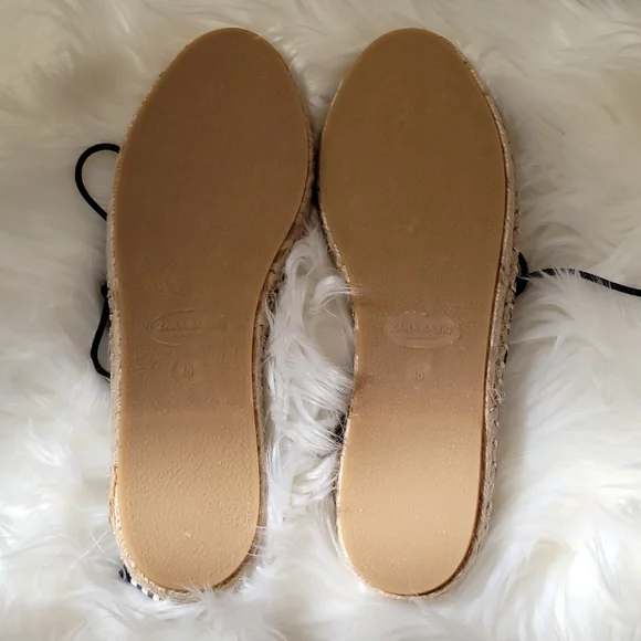 Zara Lace- Up Espadilles - Picture 4 of 5
